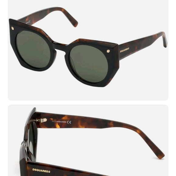 NEW DSQUARED2 DS0322/s 56N sunglasses & CASE - Picture 3 of 4